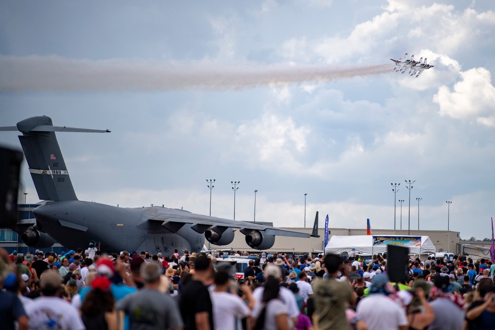 Thunderbirds Soar Over Sanford