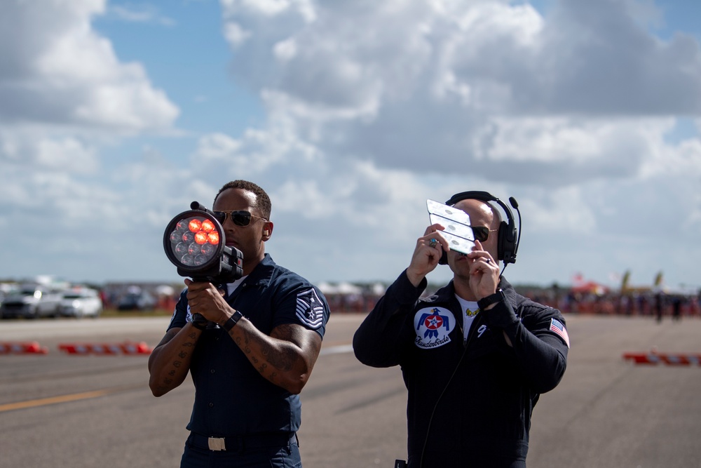 Thunderbirds Soar Over Sanford