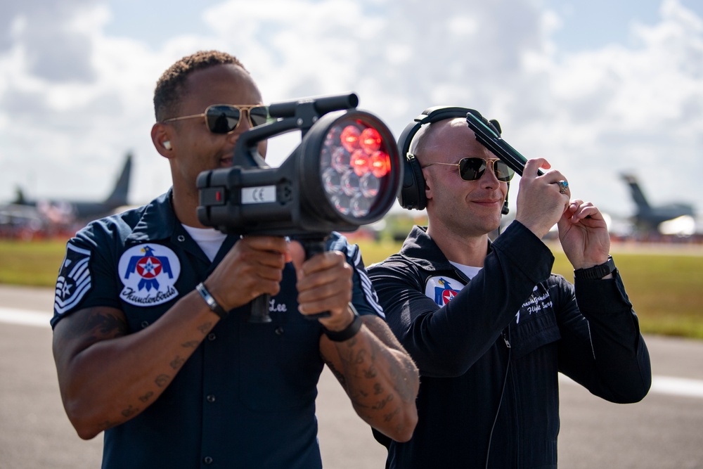 Thunderbirds Soar Over Sanford