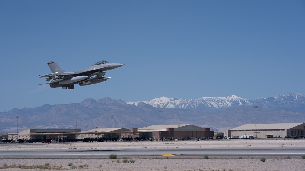 Aviano Air Base Supports Nellis AFB