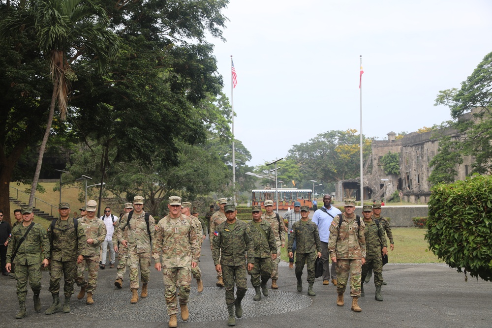 U.S. and Philippine Army Generals visit Corregidor Island, Philippines, to Commemorate Key WWII Battles