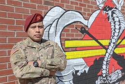 82nd Airborne Division Paratroopers create mural to boost morale