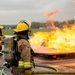 180FW Fire Protection Fights The Flames During Training Exercise