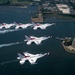 Thunderbirds Fly Over New York