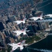 Thunderbirds Fly Over New York