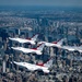 Thunderbirds Fly Over New York