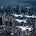 Thunderbirds Fly Over New York