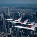 Thunderbirds Fly Over New York