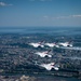 Thunderbirds Fly Over New York