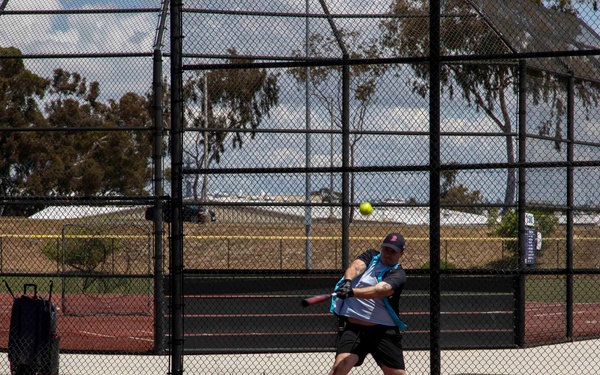 Abraham Lincoln Sailors play softball