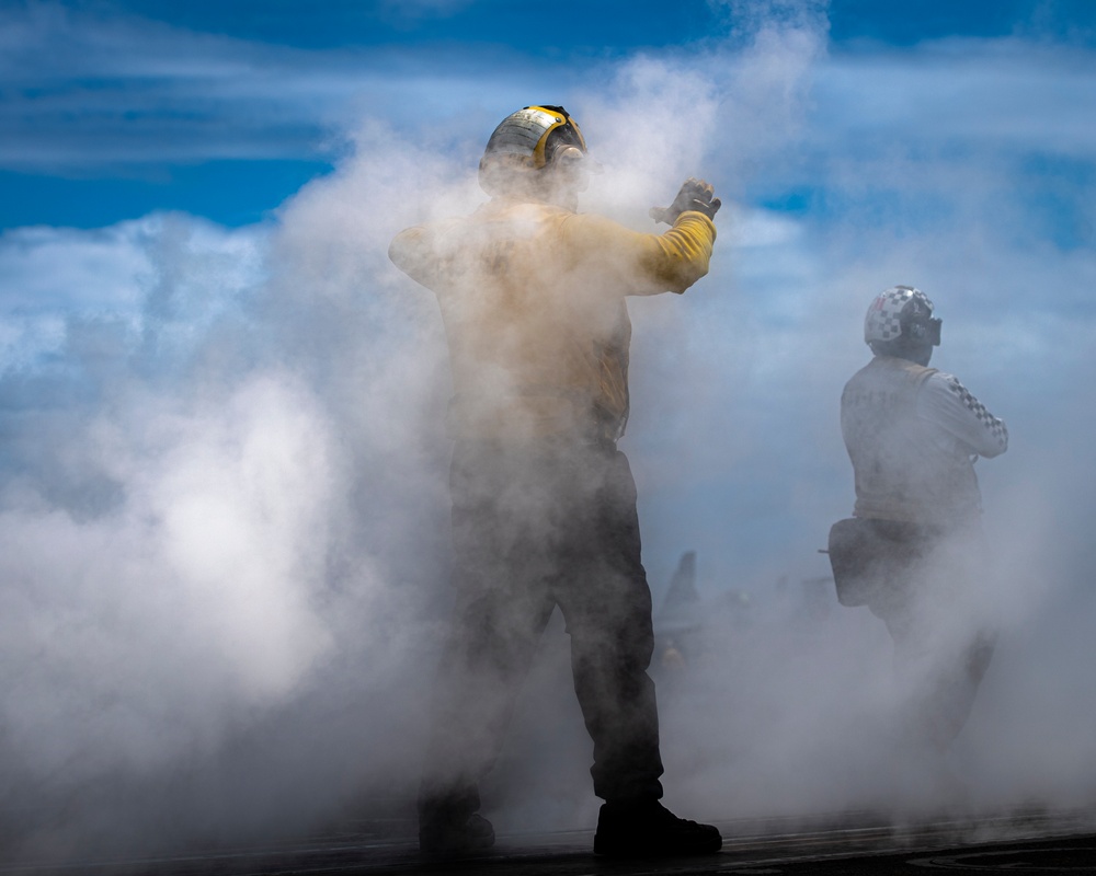 Nimitz Conducts Flight Ops