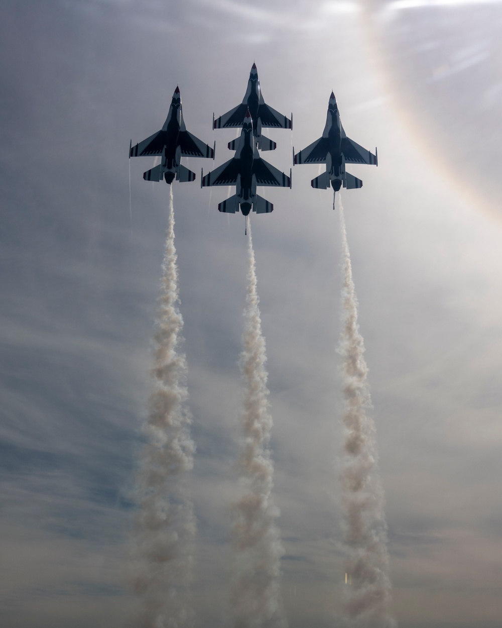 Thunderbirds Roar Over Alaska