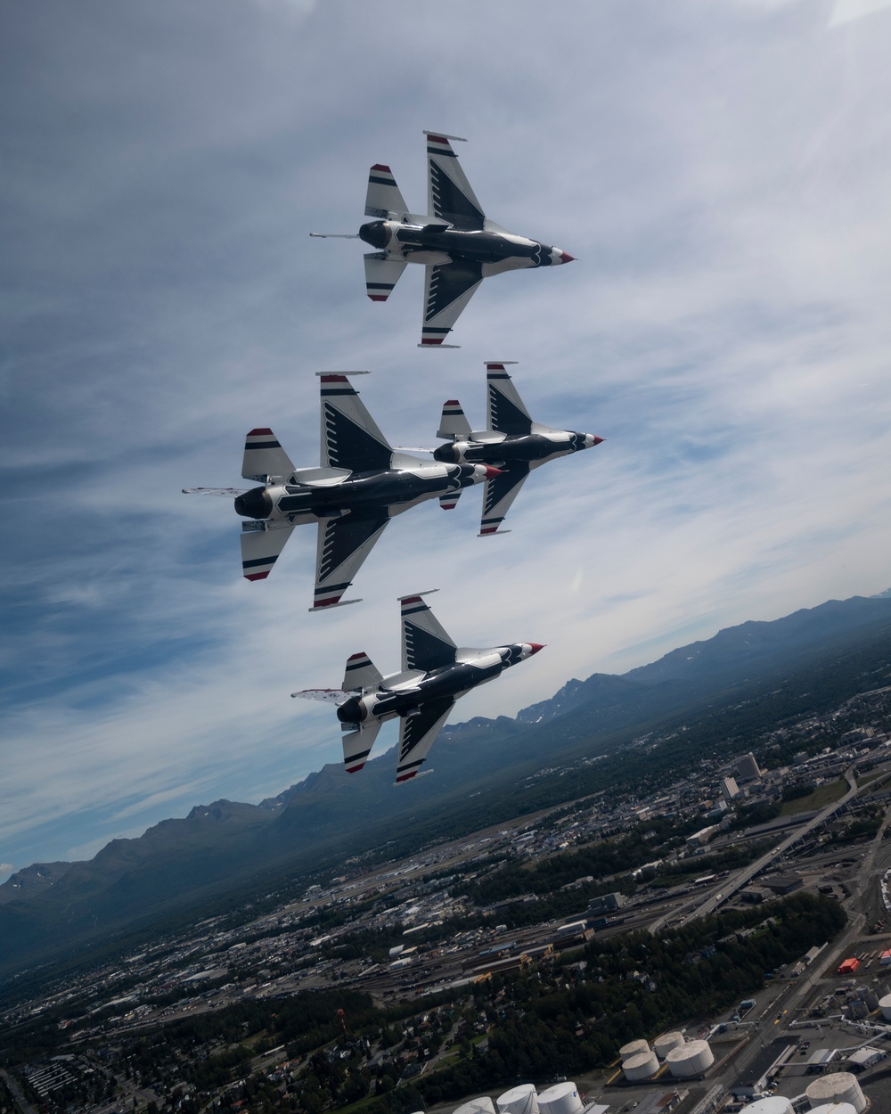 Thunderbirds Roar Over Alaska