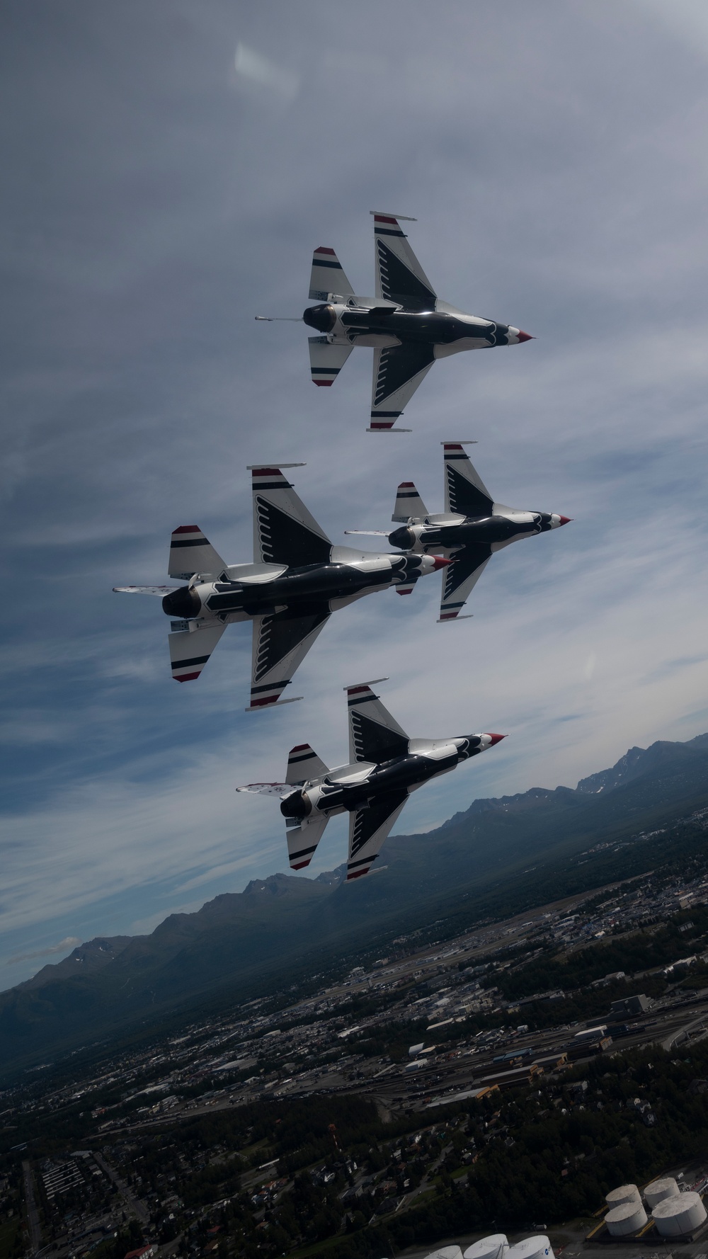 Thunderbirds Roar Over Alaska