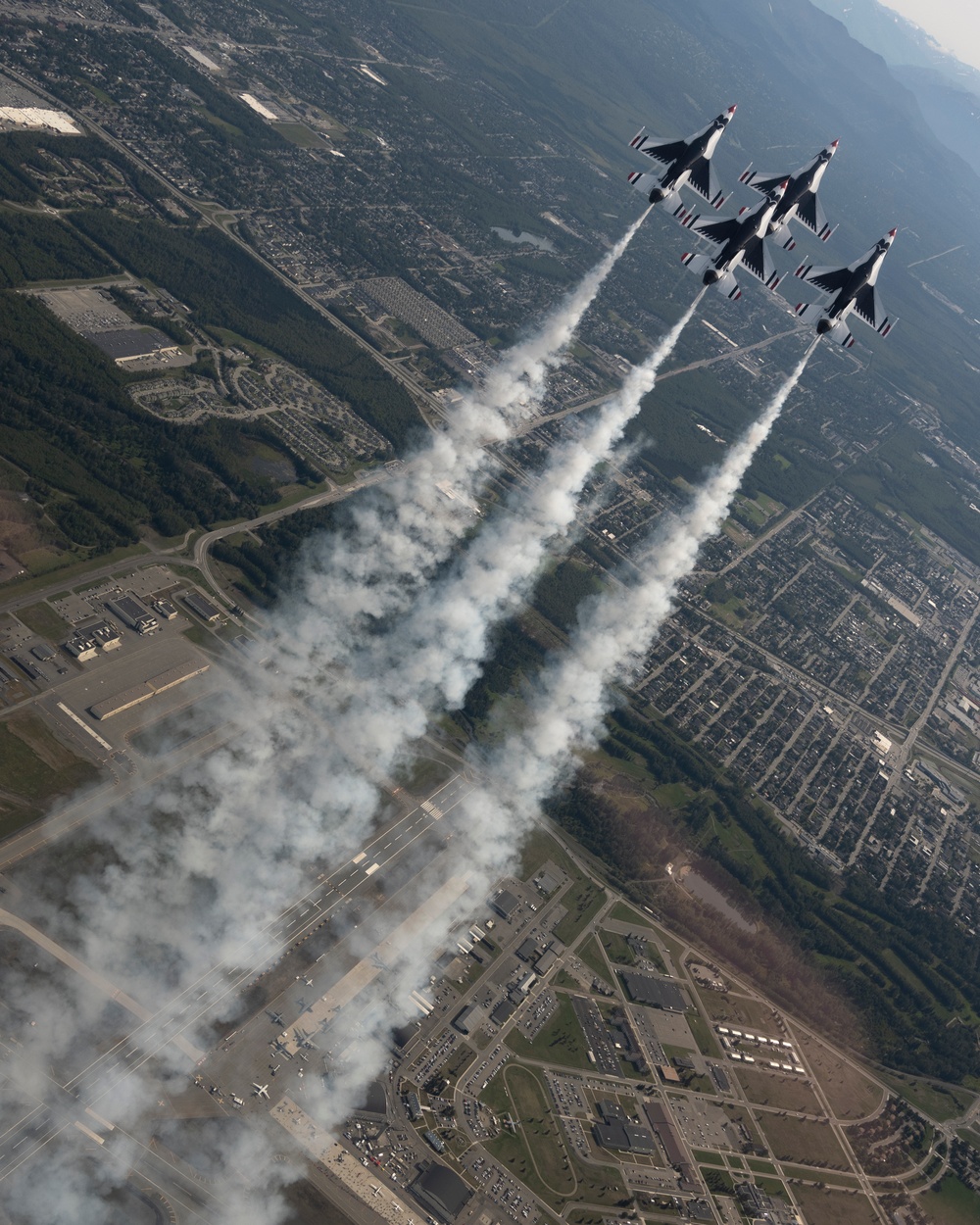 Thunderbirds Roar Over Alaska