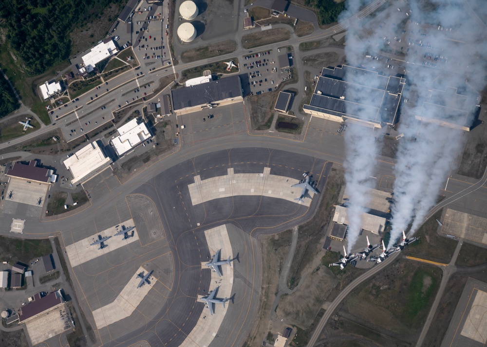 Thunderbirds Roar Over Alaska