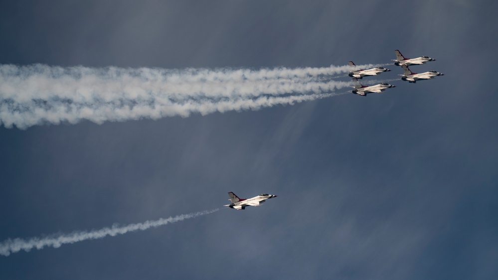 Thunderbirds Roar Over Alaska