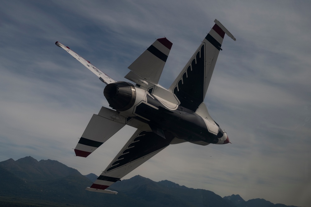 Thunderbirds Roar Over Alaska