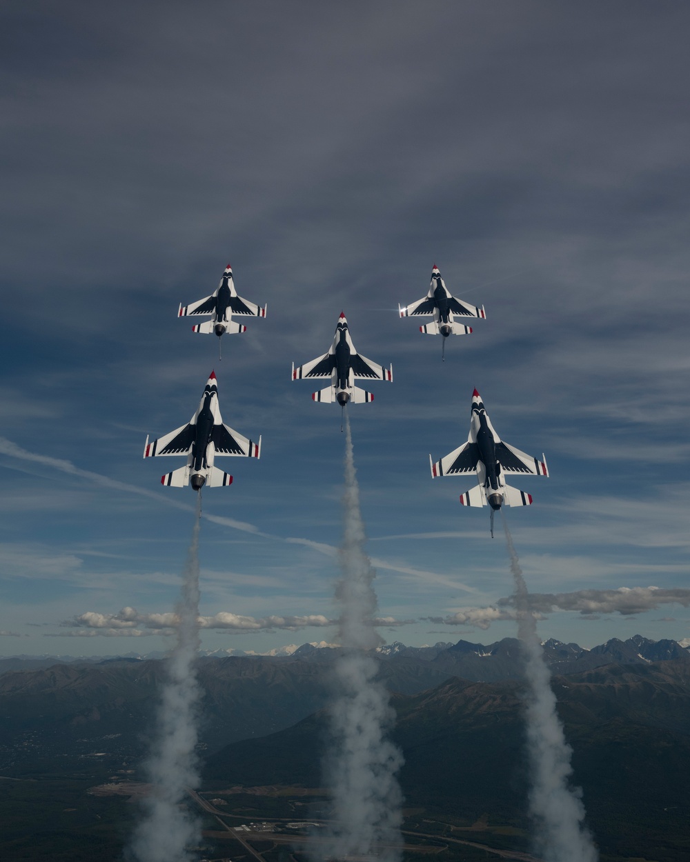 Thunderbirds Roar Over Alaska