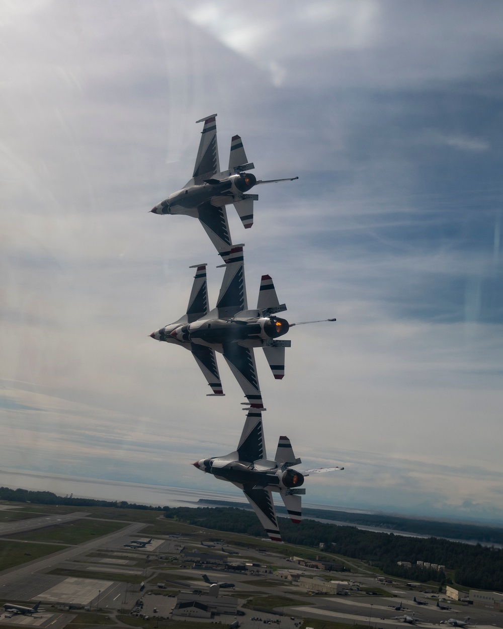 Thunderbirds Roar Over Alaska