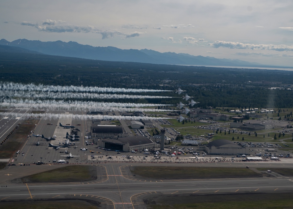 Thunderbirds Roar Over Alaska