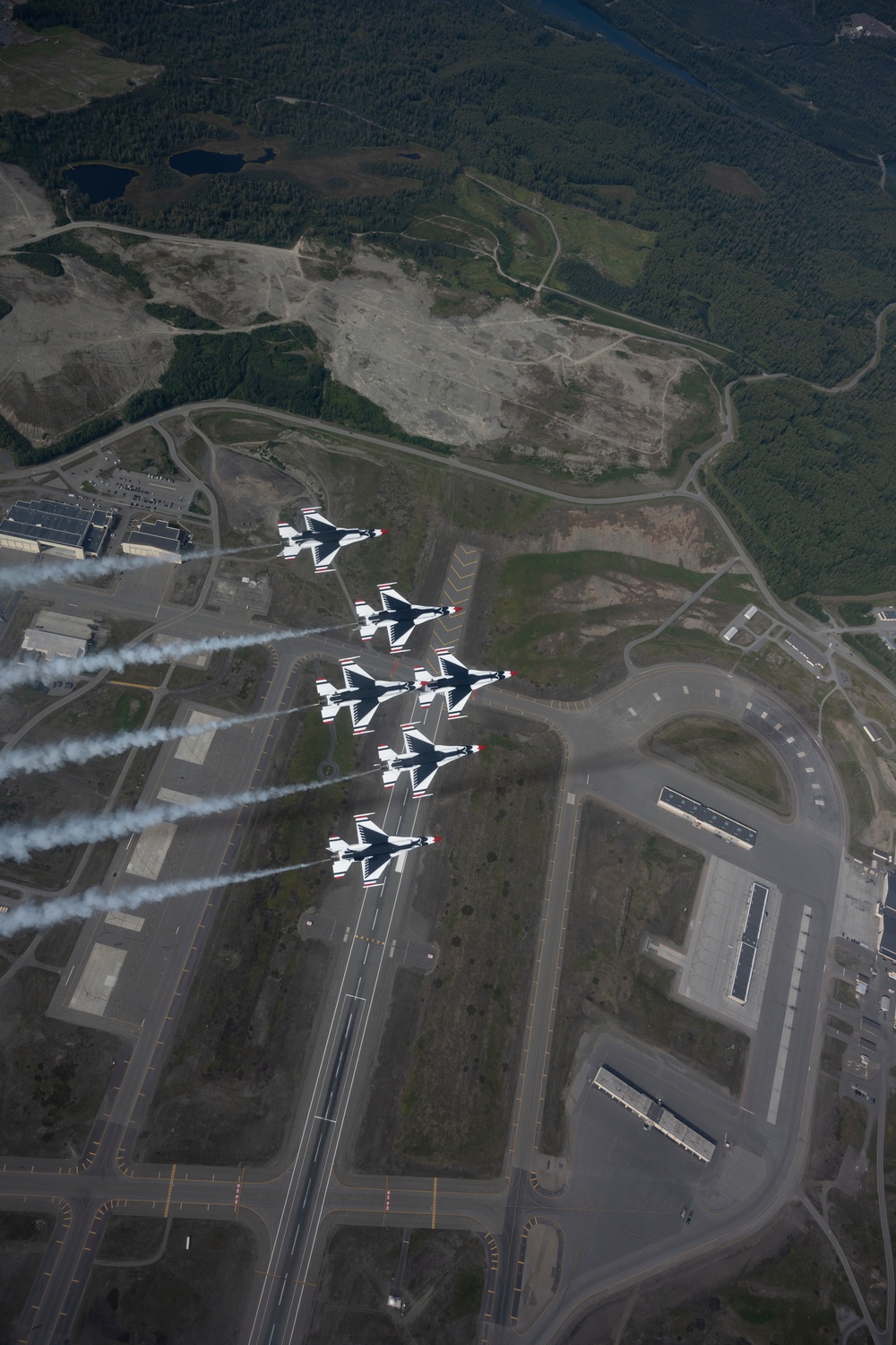 Thunderbirds Roar Over Alaska