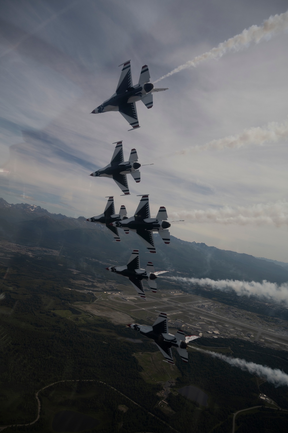 Thunderbirds Roar Over Alaska