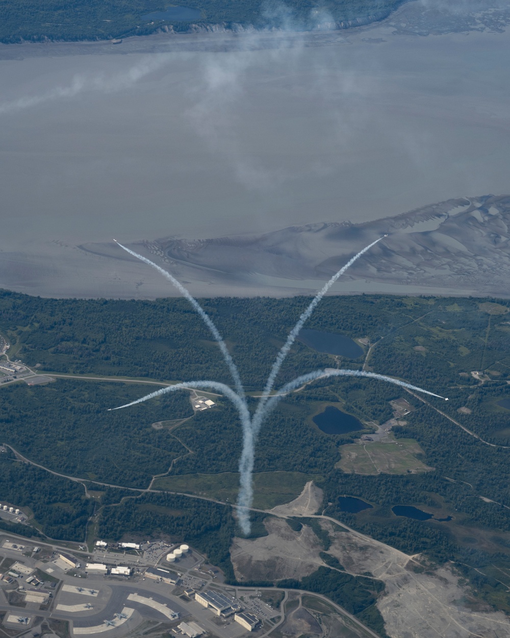 Thunderbirds Roar Over Alaska