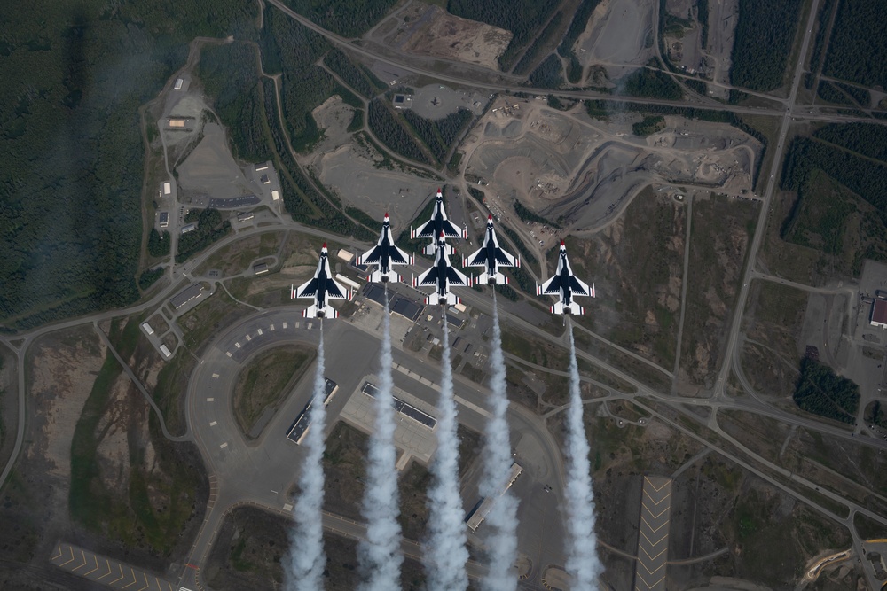 Thunderbirds Roar Over Alaska