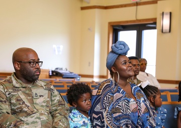 Master Sgt. Jones promotion ceremony 2023