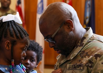 Master Sgt. Jones promotion ceremony 2023