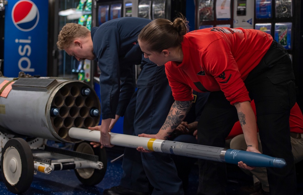 Nimitz Sailors Build Rockets