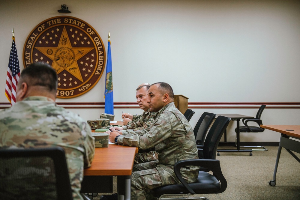 Oklahoma National Guard Host State Partnership Knowledge Exchange