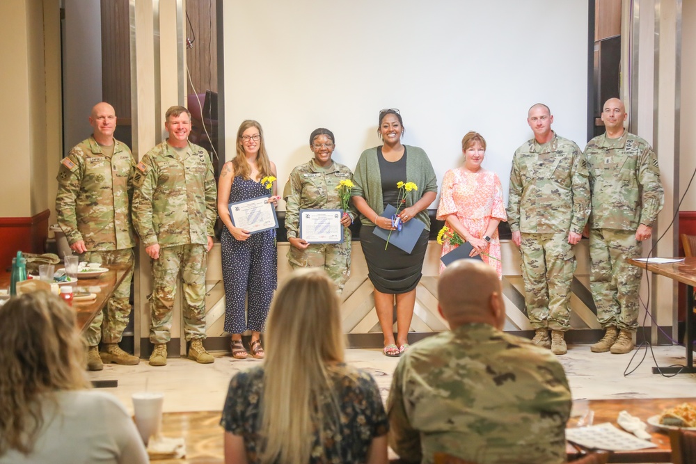 Sustainment Brigade volunteers recognized