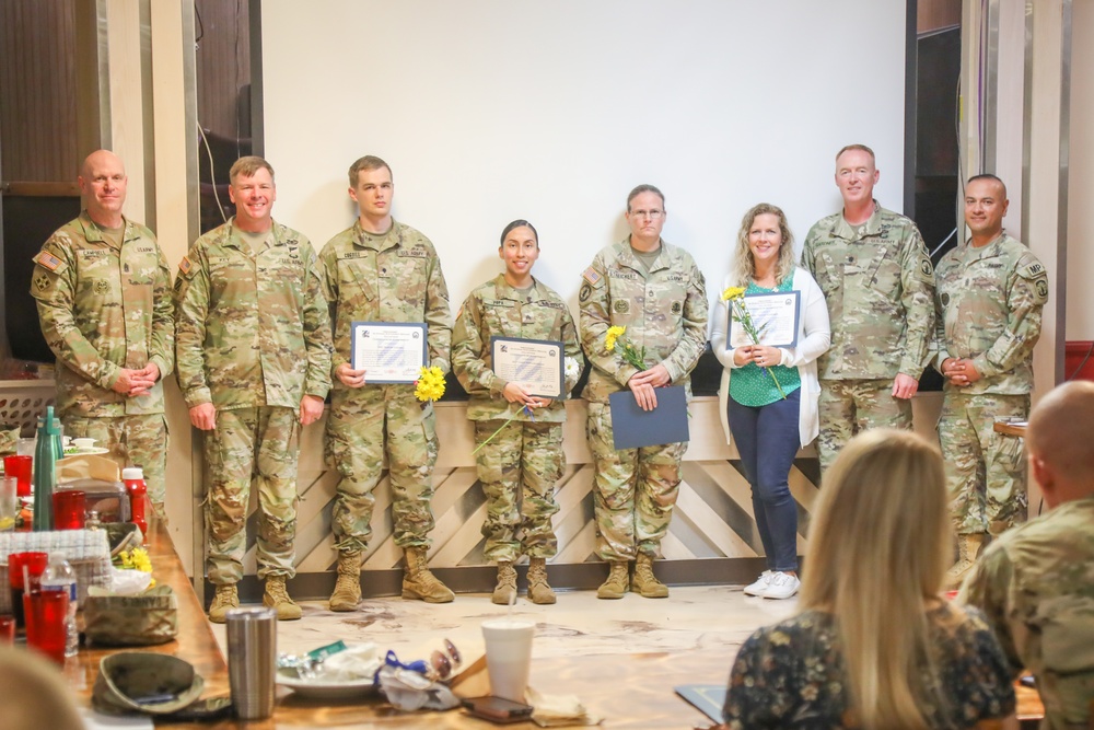 Sustainment Brigade volunteers recognized