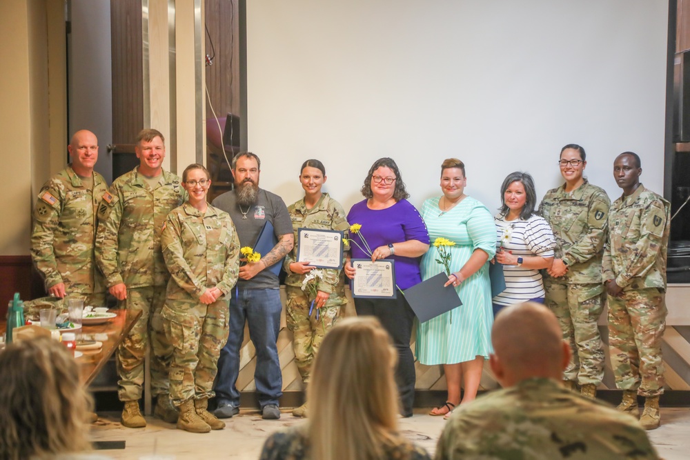 Sustainment Brigade volunteers recognized