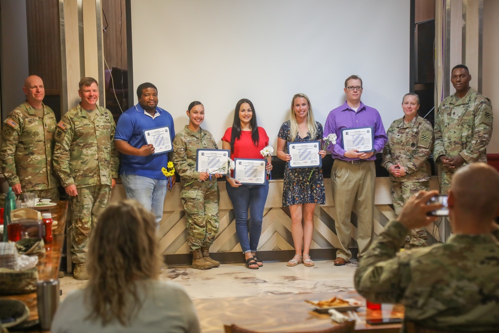 Sustainment Brigade volunteers recognized