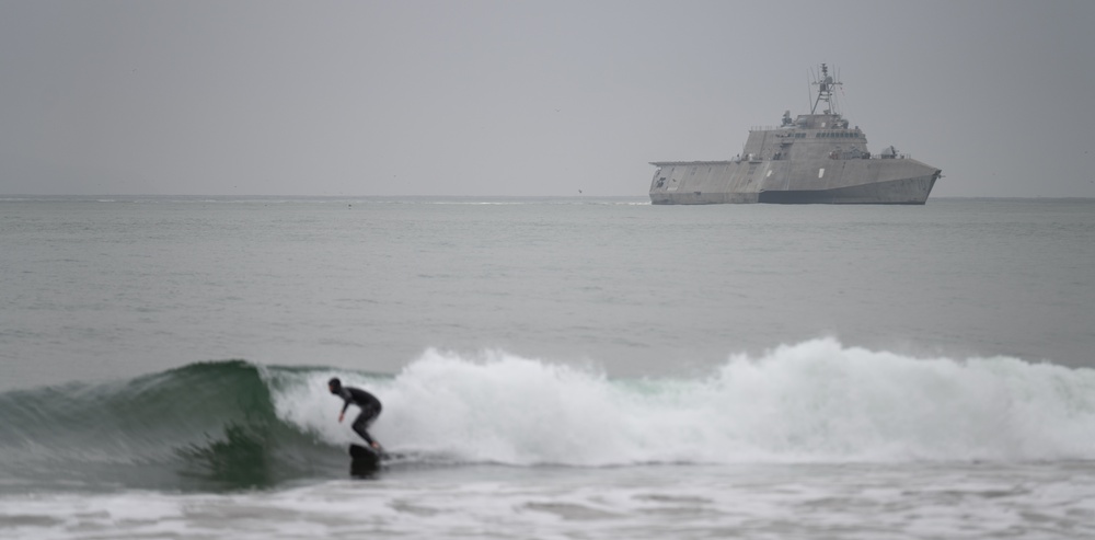 Pre-Deployment, USS Gabrielle Giffords (LCS 10) and Her Crew Receive Top Treatment from Naval Surface Warfare Center, Port Hueneme Division