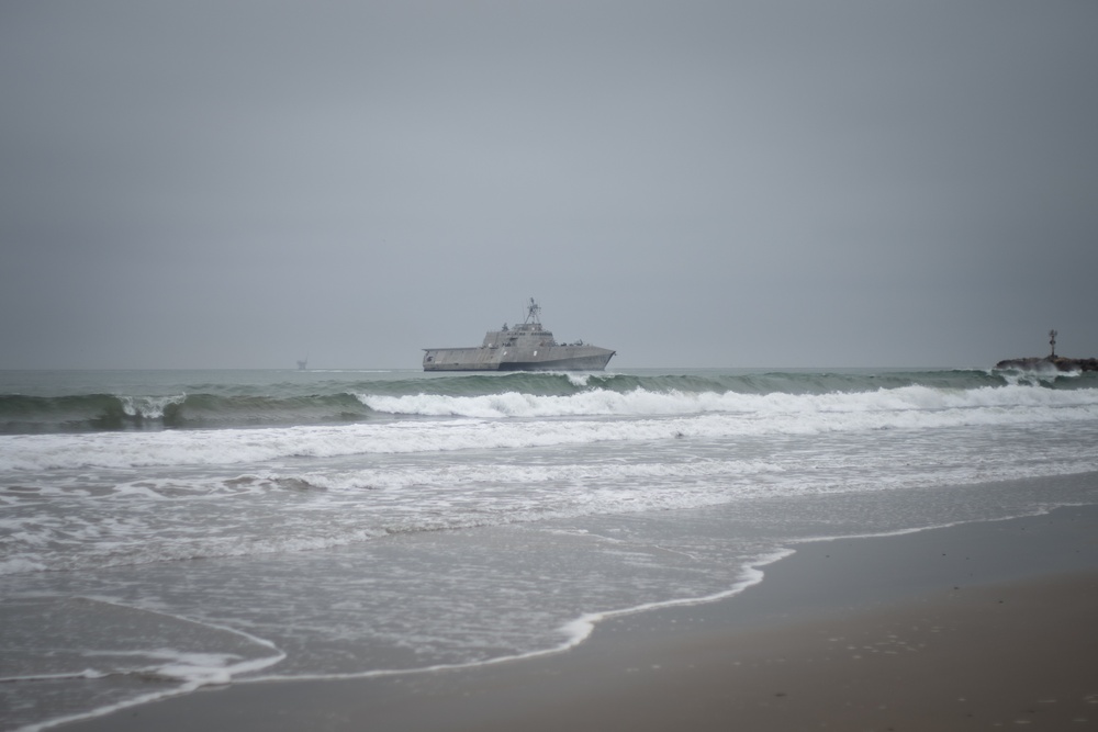 Pre-Deployment, USS Gabrielle Giffords (LCS 10) and Her Crew Receive Top Treatment from Naval Surface Warfare Center, Port Hueneme Division