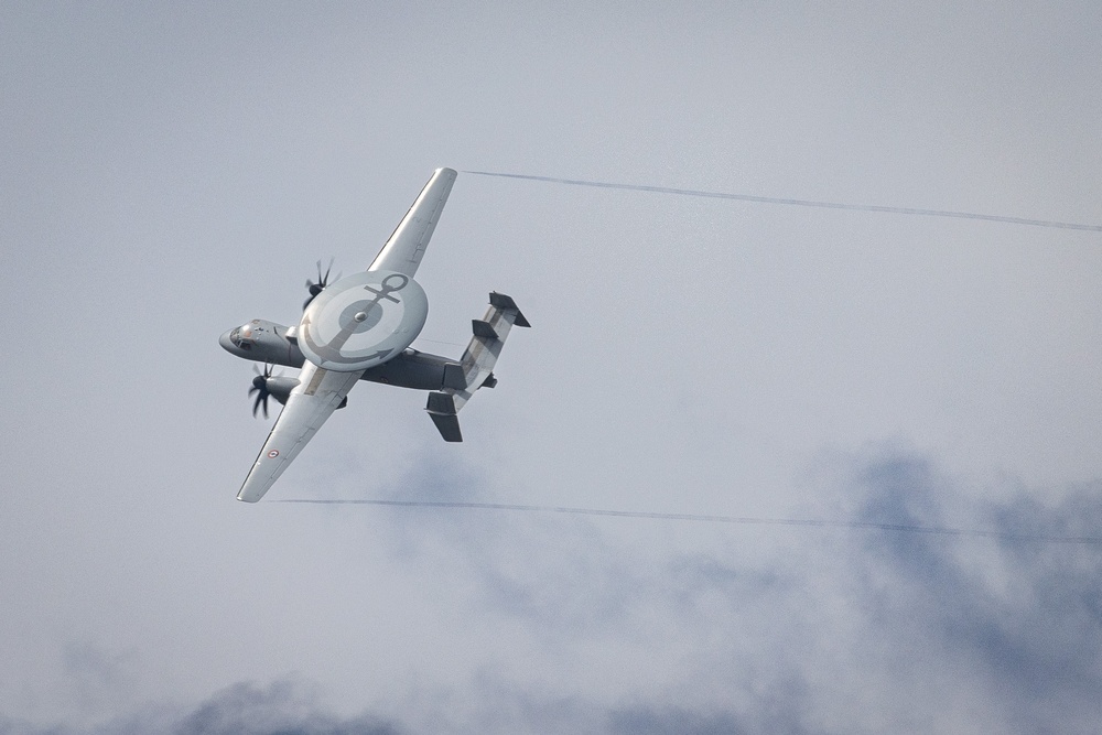 French Navy E-2Cs Formidable Shield 2023