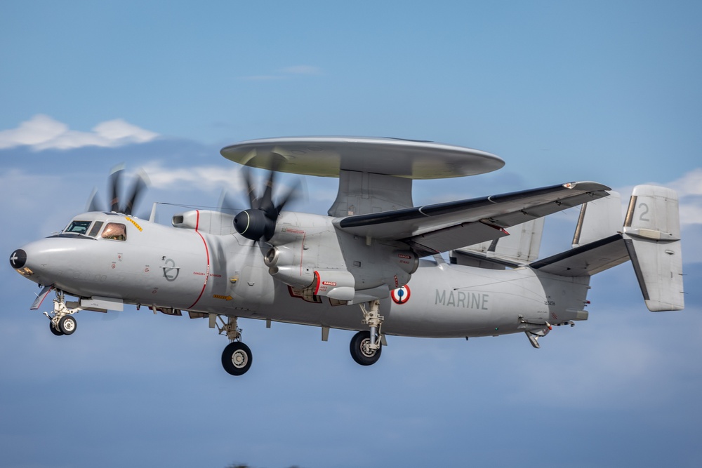 French Navy E-2Cs Formidable Shield 2023