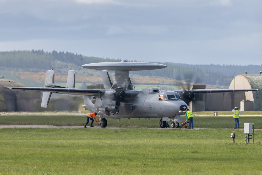 French Navy E-2Cs Formidable Shield 2023