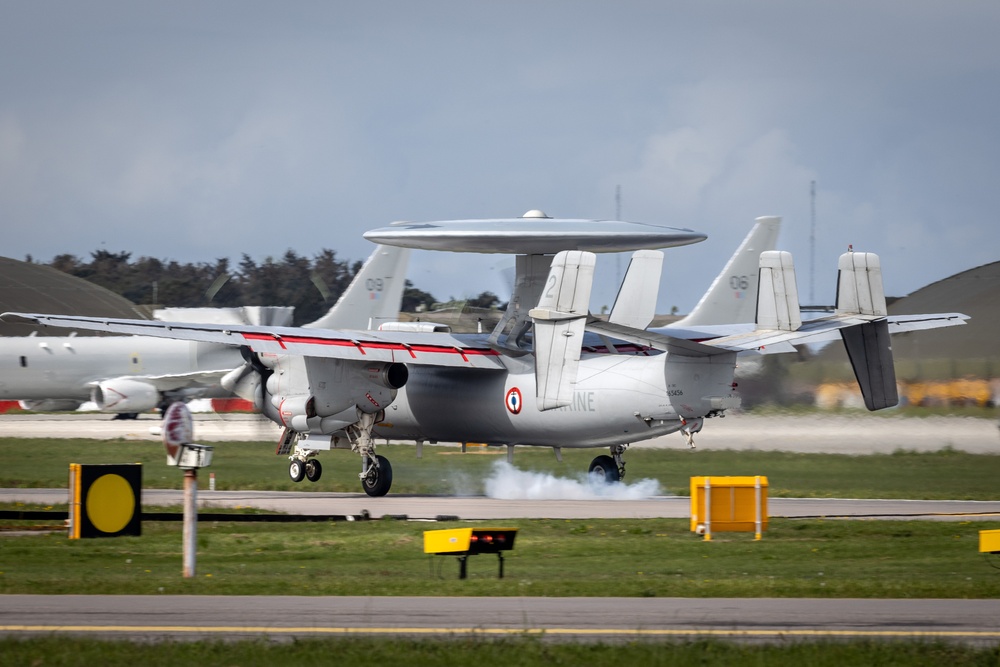 French Navy E-2Cs Formidable Shield 2023