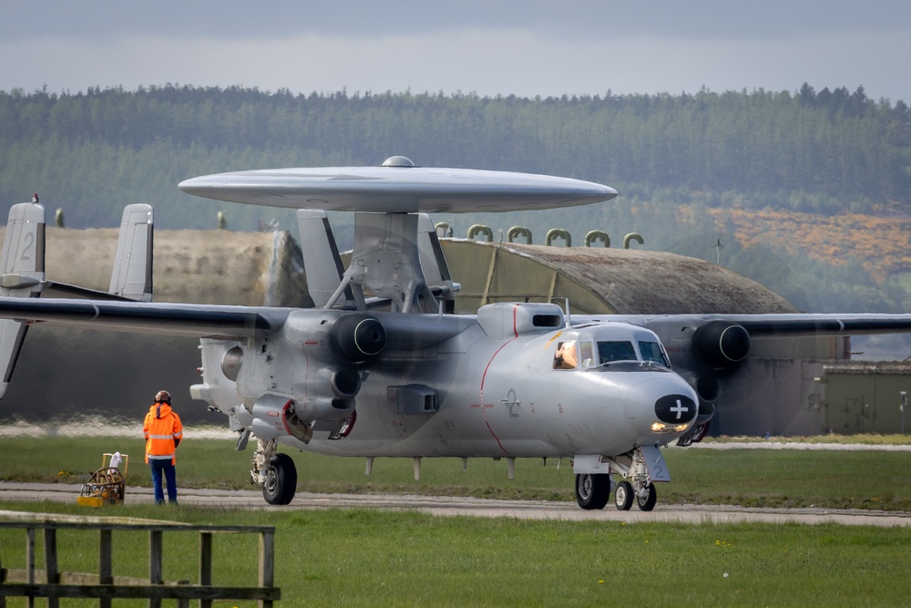 French Navy E-2Cs Formidable Shield 2023