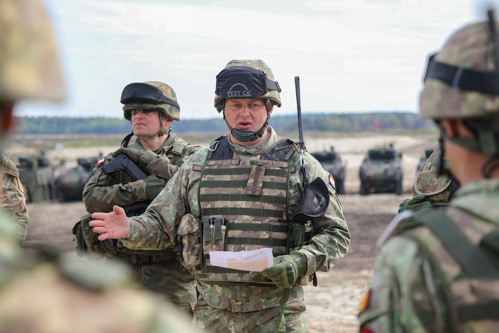 Stronger Together during Anakonda23 Combined Arms Rehearsal