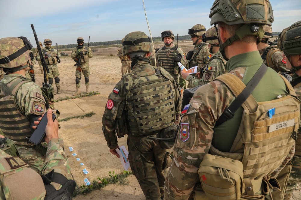 Stronger Together during Anakonda23 Combined Arms Rehearsal