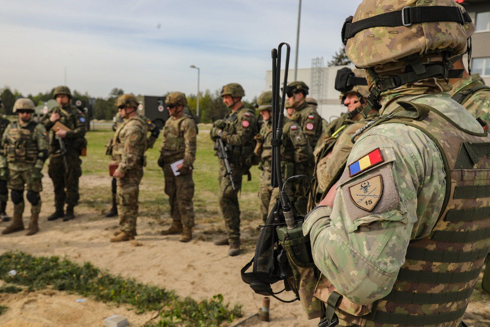 Stronger Together during Anakonda23 Combined Arms Rehearsal