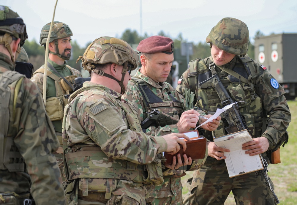 Stronger Together during Anakonda23 Combined Arms Rehearsal