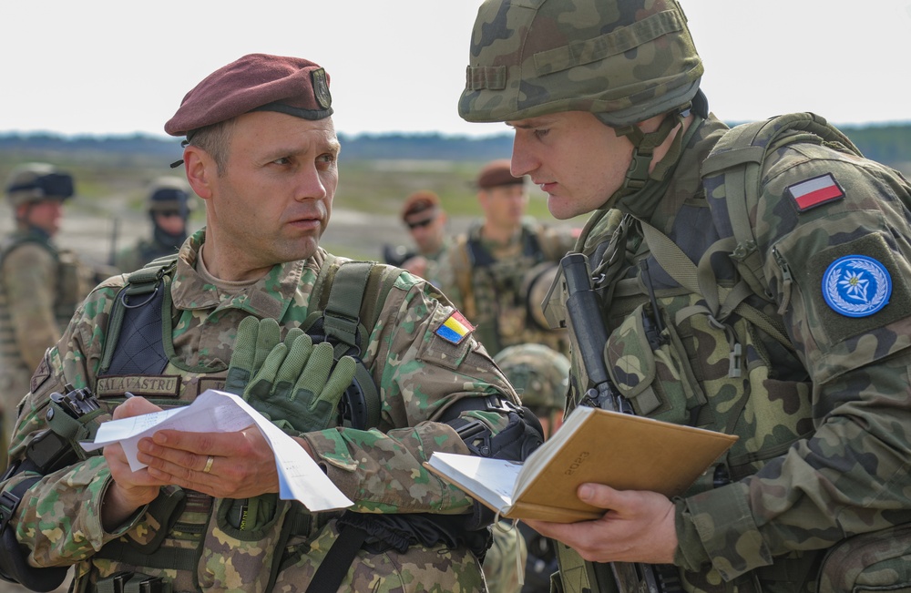 Stronger Together during Anakonda23 Combined Arms Rehearsal