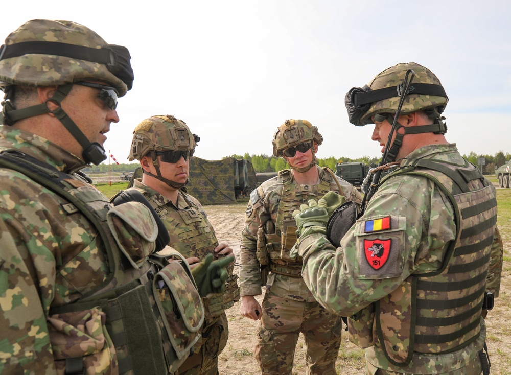 Stronger Together during Anakonda23 Combined Arms Rehearsal